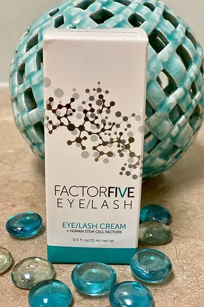 FactorFive eyelash cream.