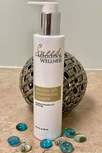 Glycolic moisturizing cleanser.