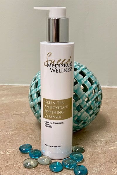 Green tea antioxidant soothing cleanser.